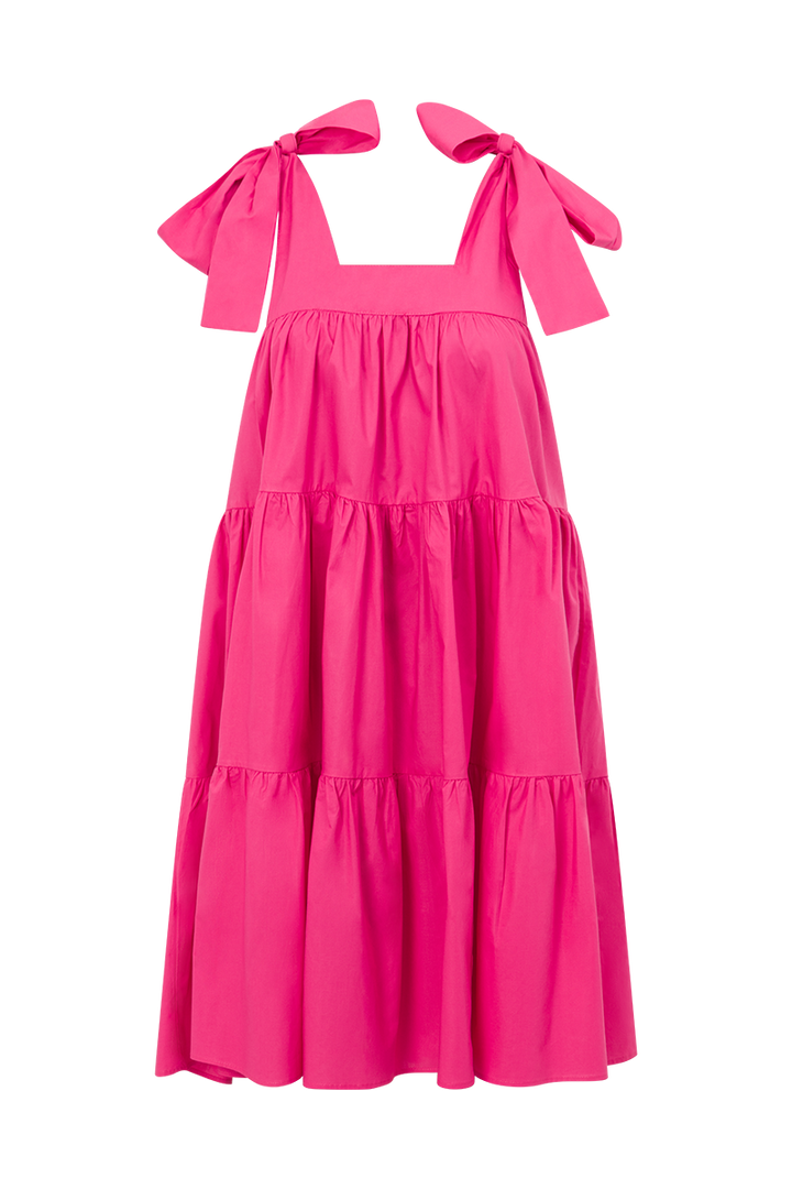 Swing Dress - Hot Pink