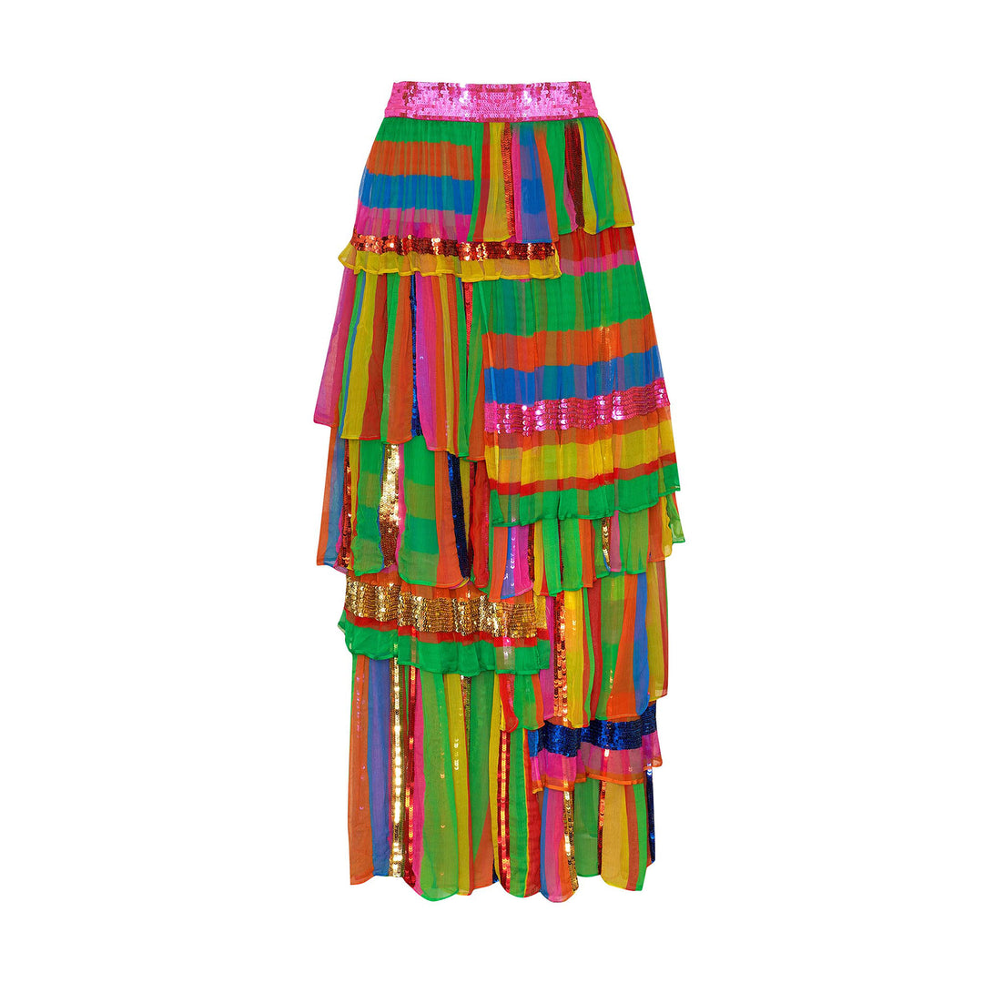 The Viviana Tiered Skirt