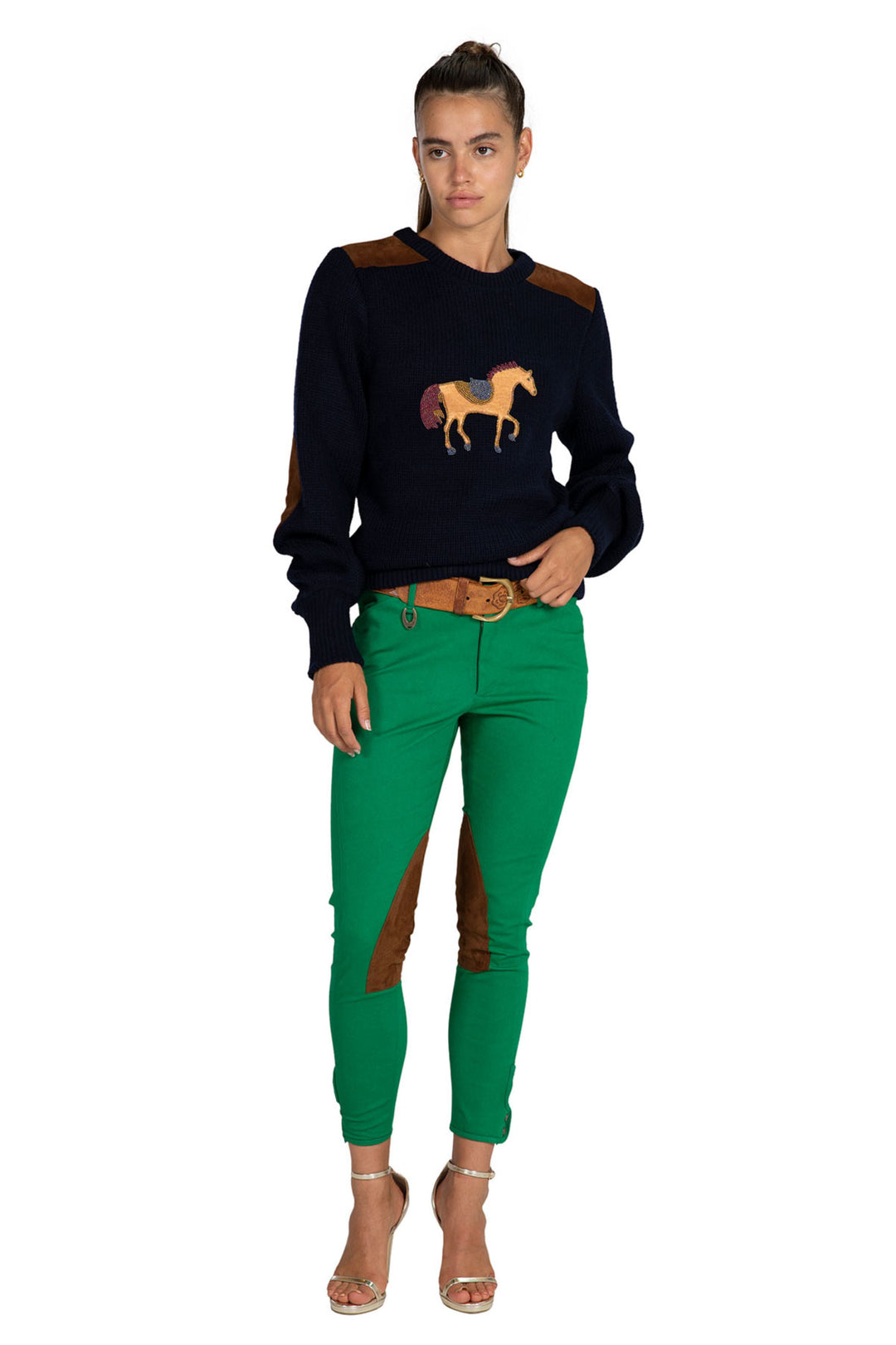 The Truth and Love Suede Jodhpurs