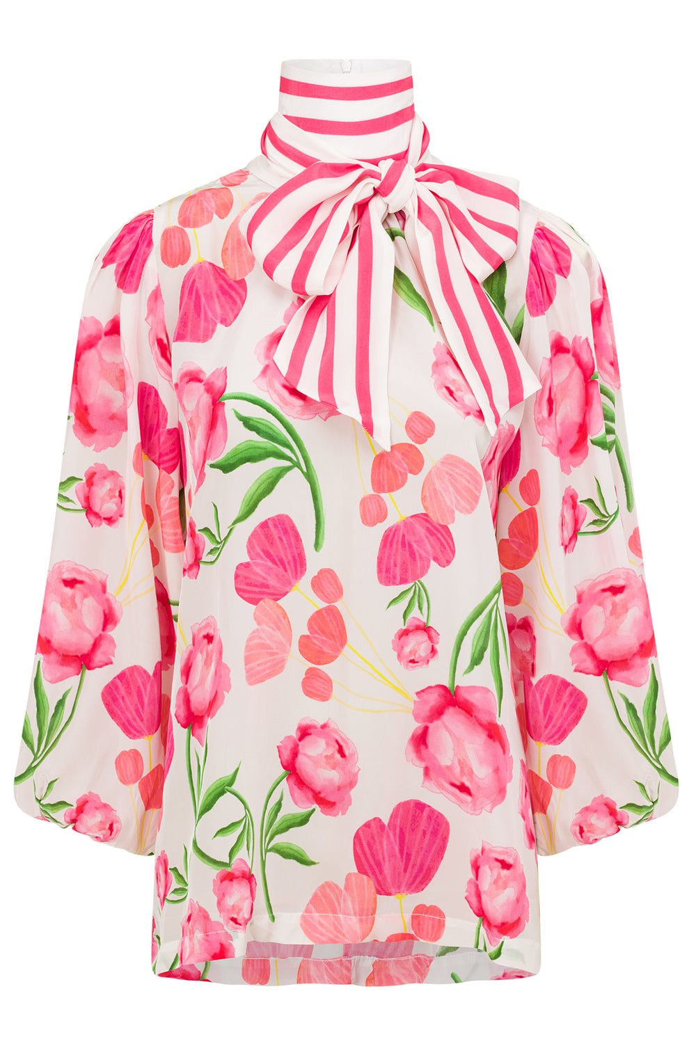  The Poppies & Peonies Blouse by Bonita Collective