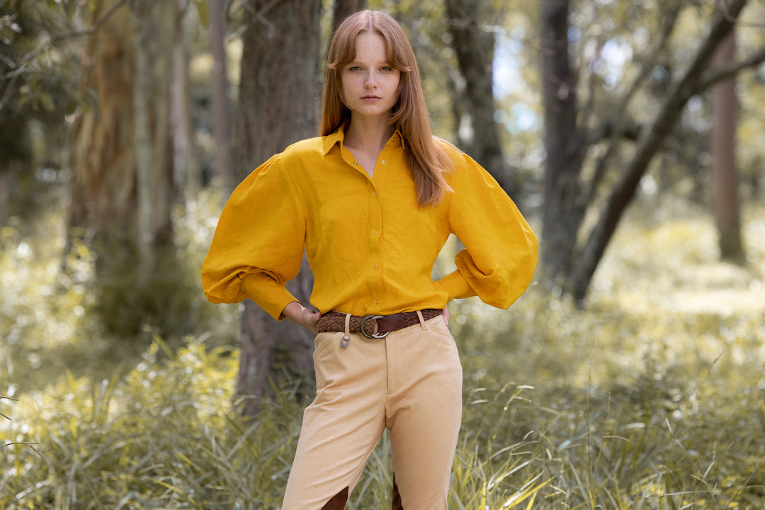 The Golden Hooves Linen Shirts by Bonita Collective