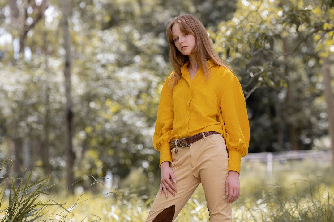 The Golden Hooves Linen Shirts by Bonita Collective