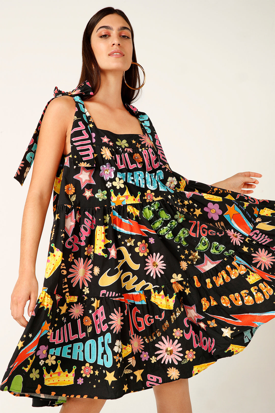 You Will Be Queen Swing Dress by Bonita Collective